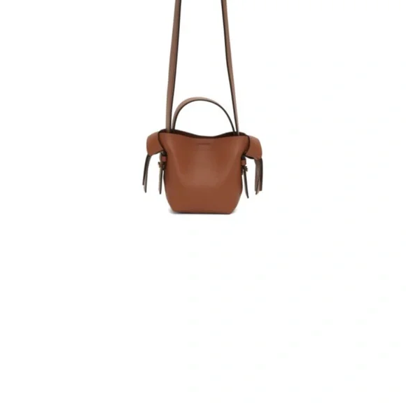 Acne studios cognac brow micro musubi shoulder bag - Picture 9 of 10